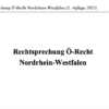 Rechtsprechung Ö-Recht NRW – Bild 2