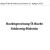 Rechtsprechung Ö-Recht Schleswig-Holstein – Bild 2