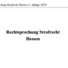 Rechtsprechung Strafrecht Hessen – Bild 2