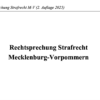 Rechtsprechung Strafrecht Mecklenburg-Vorpommern – Bild 2