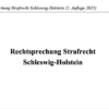 Rechtsprechung Strafrecht Schleswig-Holstein – Bild 2