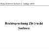 Rechtsprechung Zivilrecht Sachsen – Bild 2