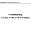 Rechtsprechung Handels- und Gesellschaftsrecht – Bild 2