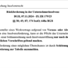 Rechtsprechung Insolvenzrecht – Bild 4