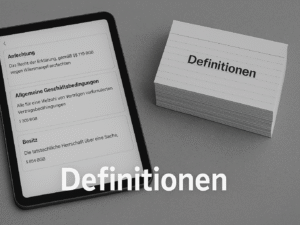Definitionen