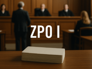 Definitionen ZPO 1