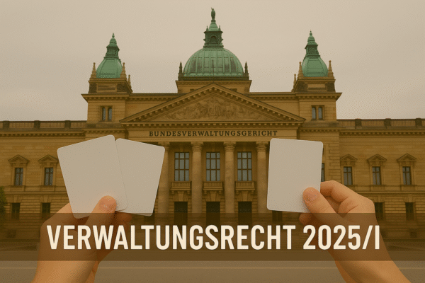 Rechtsprechung Verwaltungsrecht 2025/I