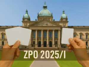 Rechtsprechung ZPO 2025/I