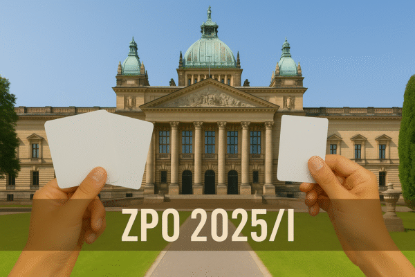 Rechtsprechung ZPO 2025/I