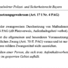Definitionen Polizei- und Sicherheitsrecht Bayern – Bild 5