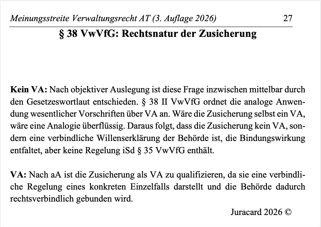 Meinungsstreite Verwaltungsrecht AT (3. Auflage 2026) – Bild 5