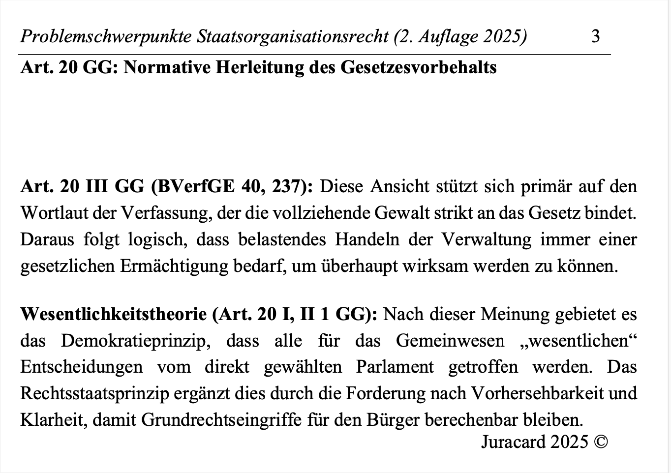 Meinungsstreite Staatsorganisationsrecht (2. Auflage 2025) – Bild 4