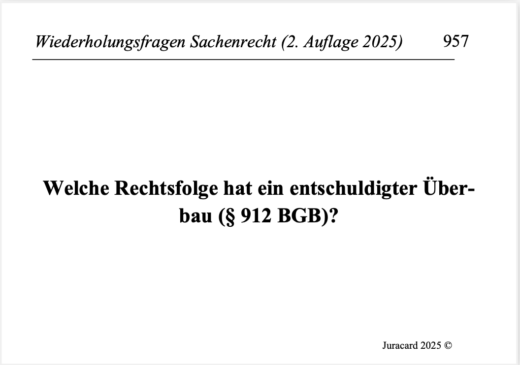 Wiederholungsfragen Sachenrecht (2. Auflage 2025) – Bild 8
