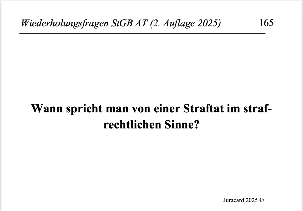 Wiederholungsfragen StGB AT (2. Auflage 2025) – Bild 4
