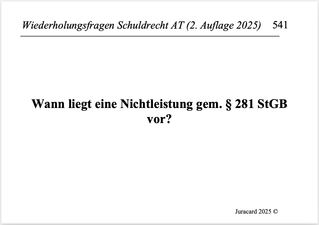 Wiederholungsfragen Schuldrecht AT (2. Auflage 2025) – Bild 6