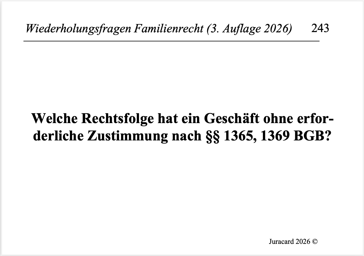 Wiederholungsfragen Familienrecht (3. Auflage 2026) – Bild 4