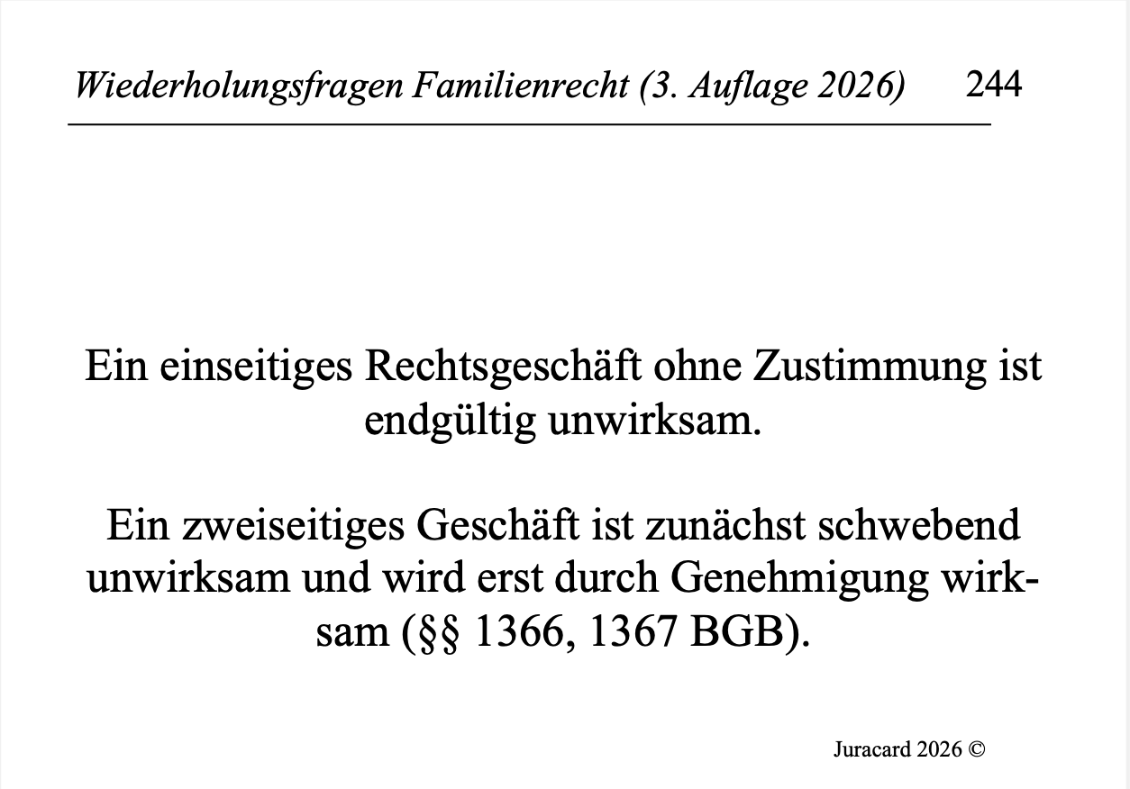 Wiederholungsfragen Familienrecht (3. Auflage 2026) – Bild 5