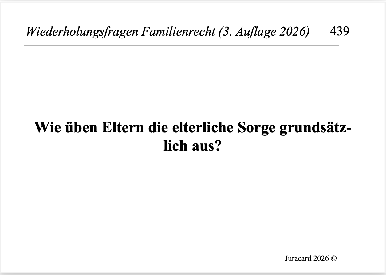 Wiederholungsfragen Familienrecht (3. Auflage 2026) – Bild 6