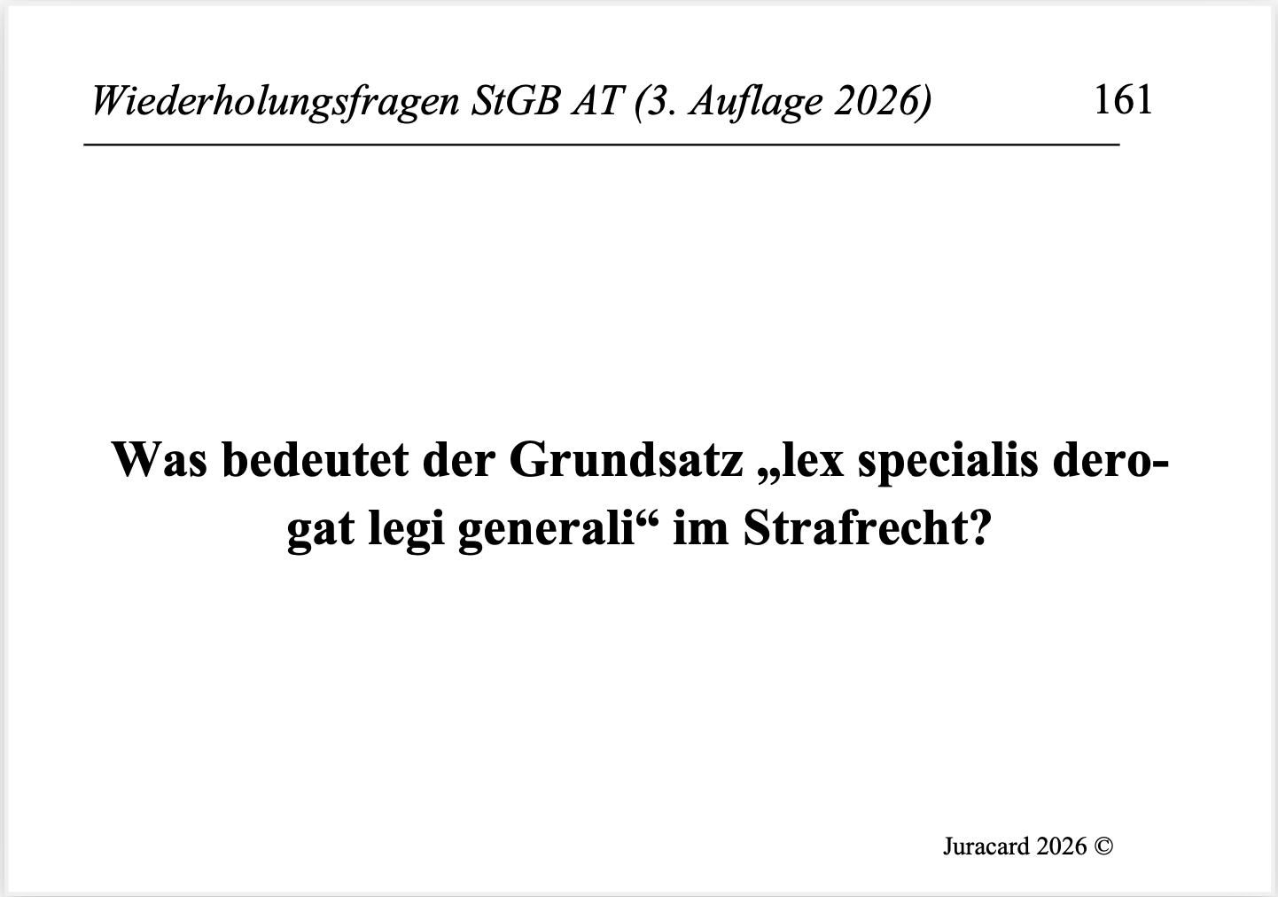 Wiederholungsfragen StGB AT (3. Auflage 2026) – Bild 4