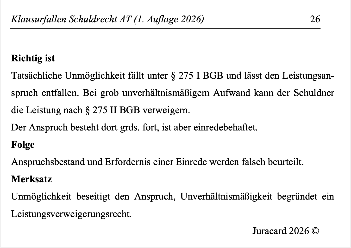 Klausurfallen Schuldrecht AT (1. Auflage 2026) – Bild 5