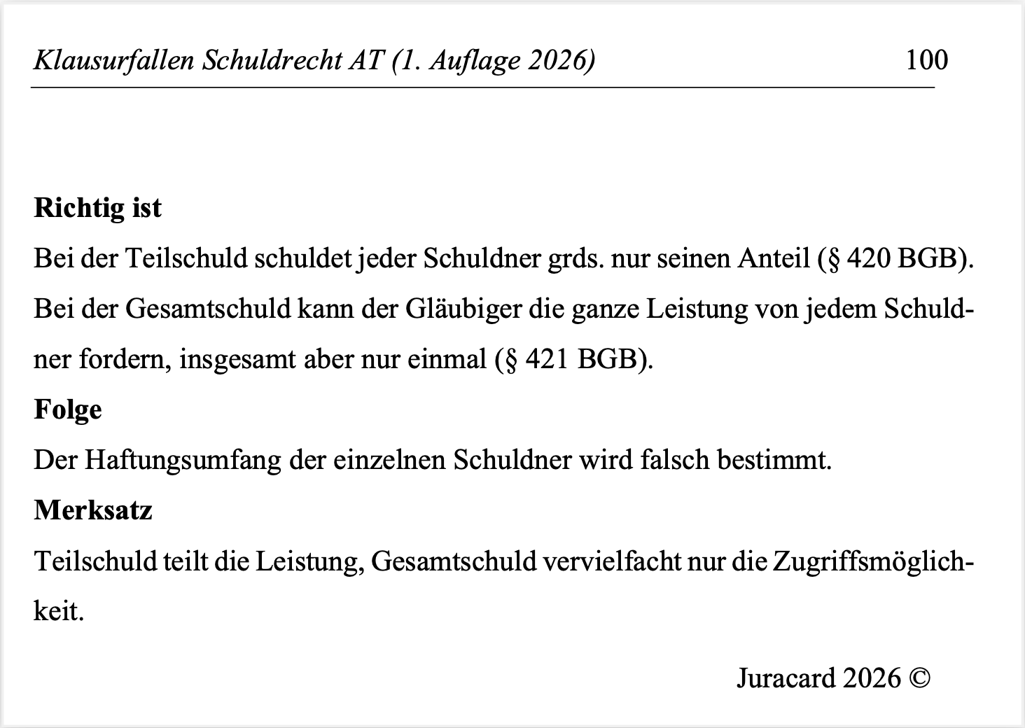 Klausurfallen Schuldrecht AT (1. Auflage 2026) – Bild 7