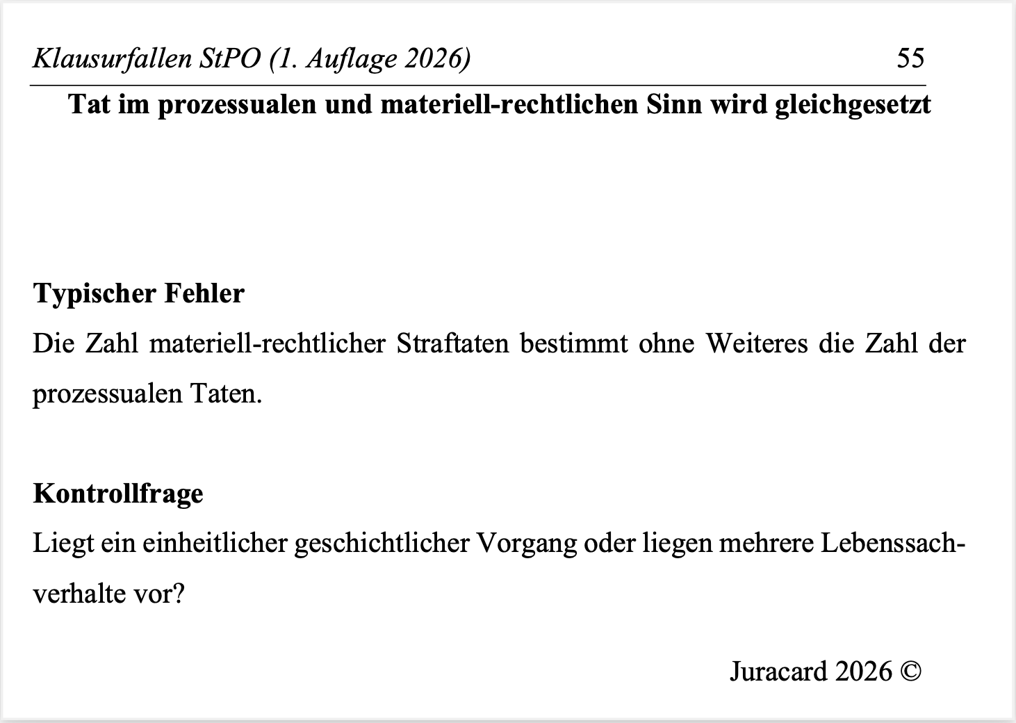 Klausurfallen StPO (1. Auflage 2026) – Bild 6