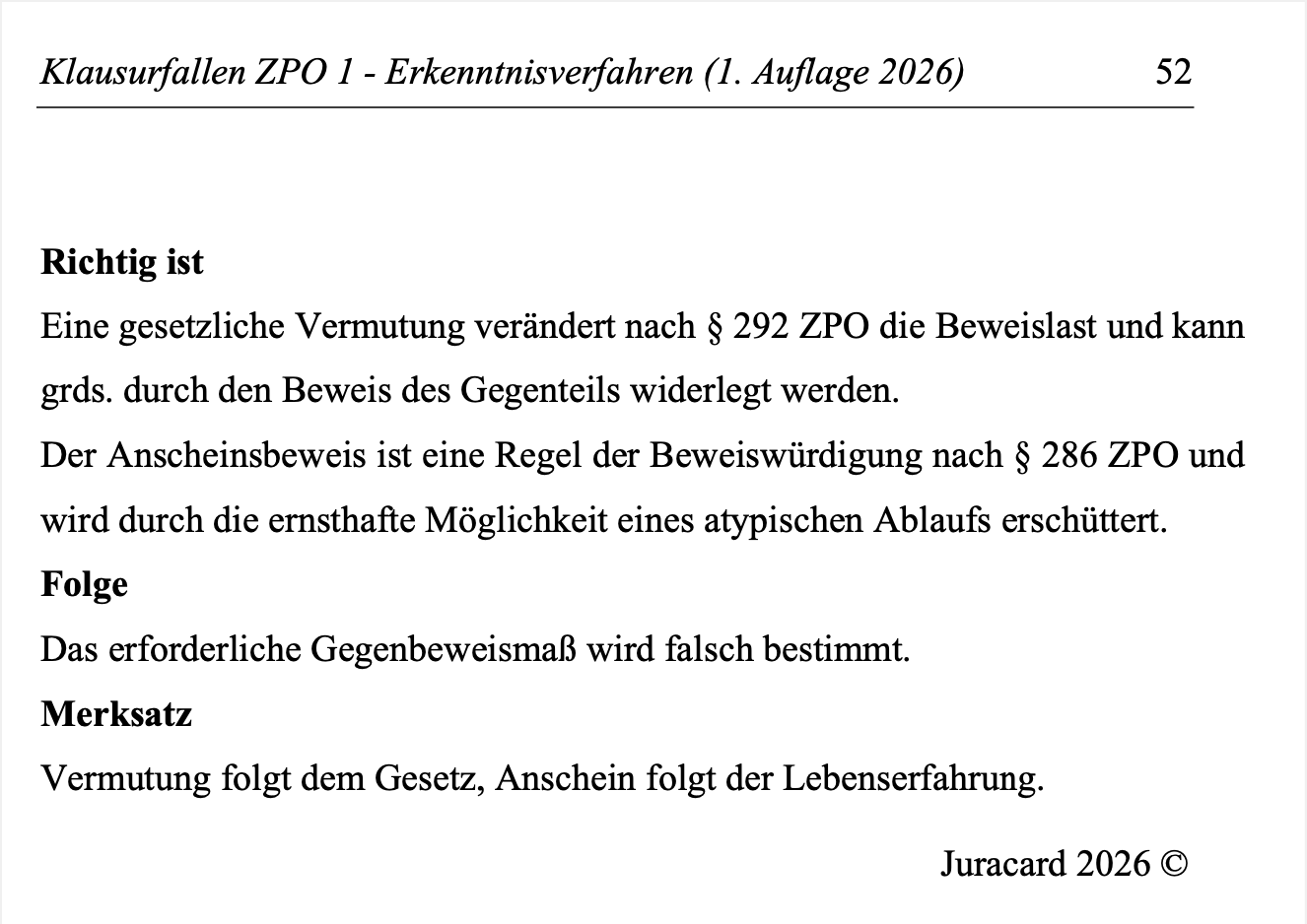 Klausurfallen ZPO 1 (1. Auflage 2026) – Bild 7
