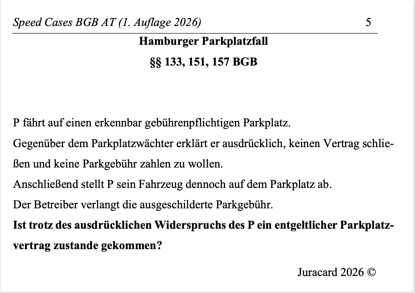 Speed Cases BGB AT (1. Auflage 2026) – Bild 4