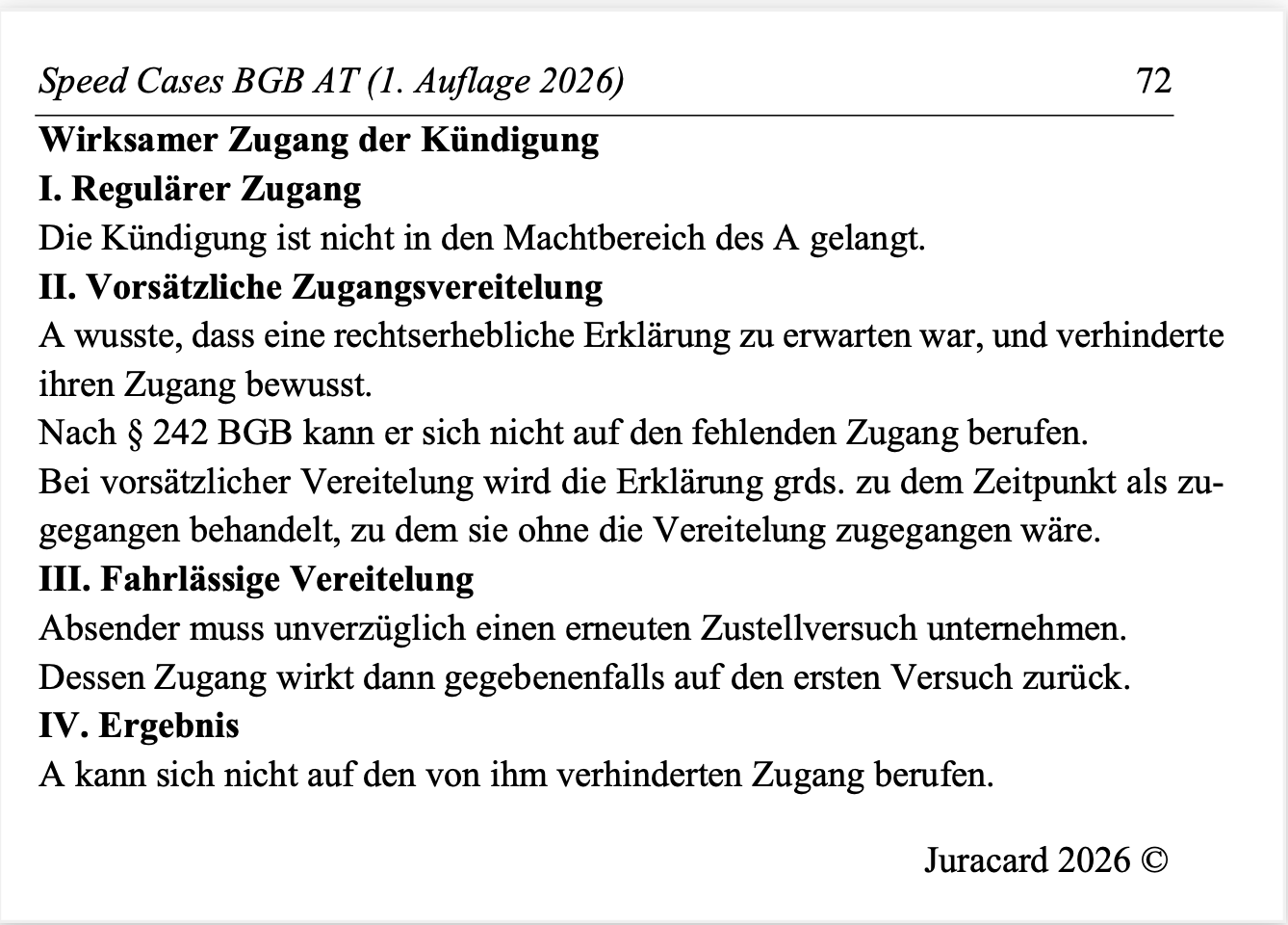 Speed Cases BGB AT (1. Auflage 2026) – Bild 7