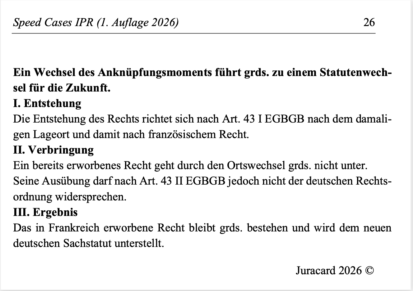 Speed Cases IPR (1. Auflage 2026) – Bild 5