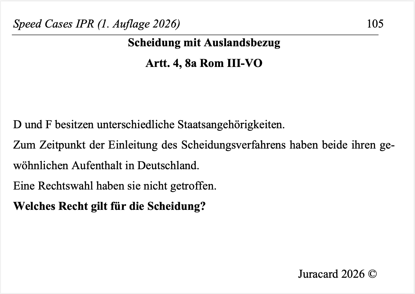 Speed Cases IPR (1. Auflage 2026) – Bild 6