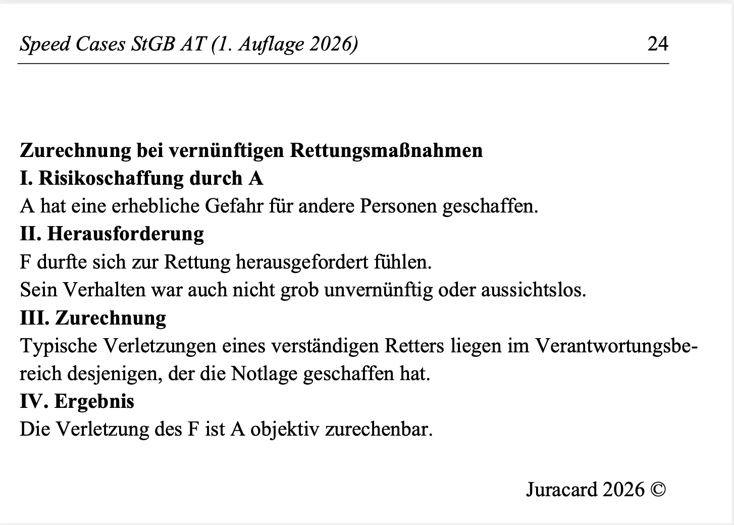 Speed Cases StGB AT (1. Auflage 2026) – Bild 5